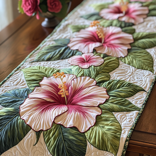 Coastal Charm Quilted Table Runner NCU0VL1956