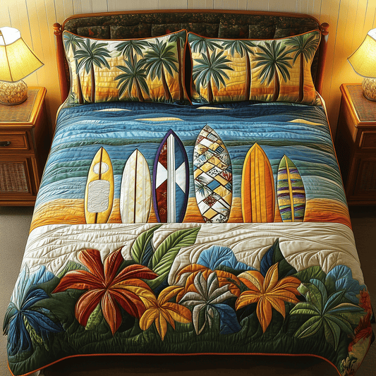 Coastal Chill Quilted Bedding Set NCU0TH2619