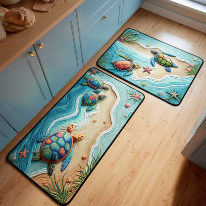 Coastal Dream Kitchen Area Rug NCU0TD1444