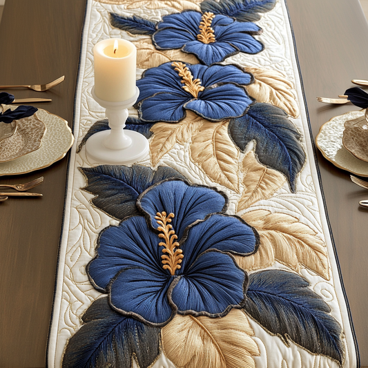 Coastal Elegance Quilted Table Runner NCU0VH5029