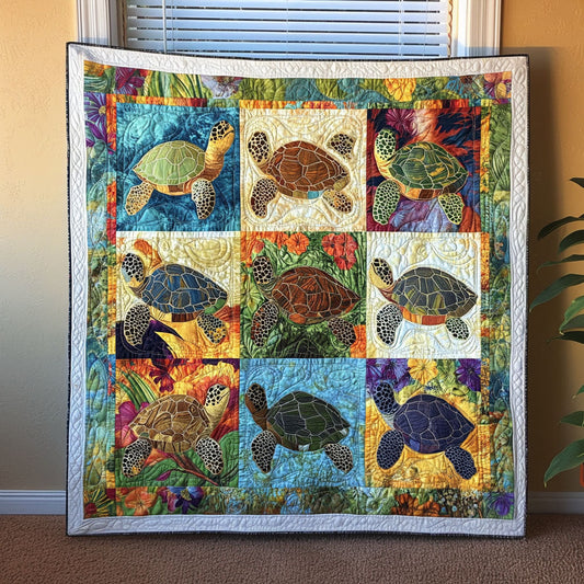 Coastal Escape Quilted Blanket NCU0PT4525