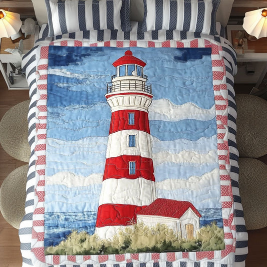 Coastal Glow 3-Piece Quilted Bedding Set NCU0NT3540
