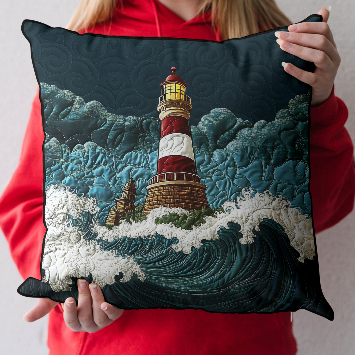 Coastal Glow Quilted Pillow Case NCU0DK4472