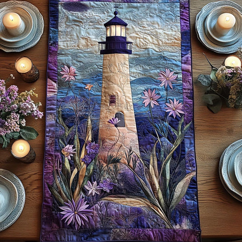 Coastal Light Quilted Table Runner NCU0DV9163