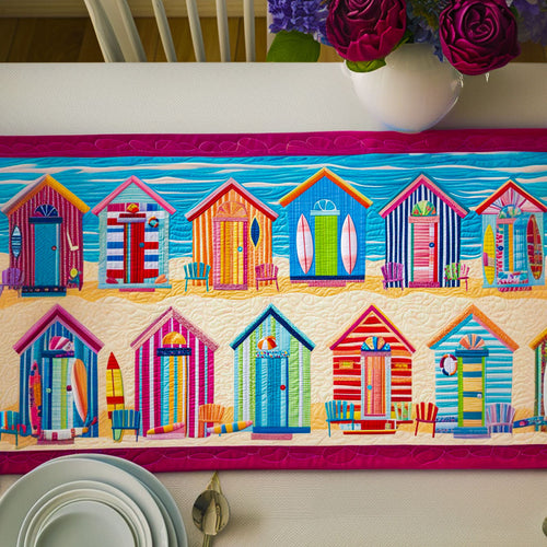 Coastal Paradise Quilted Table Runner NCU0NT6486