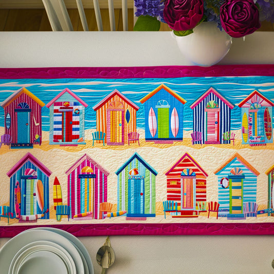 Coastal Paradise Quilted Table Runner NCU0NT6486