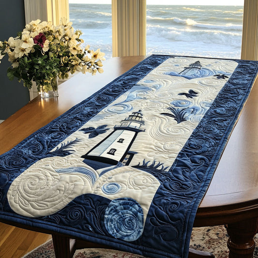 Coastal Serenity Quilted Table Runner NCU0PT3527