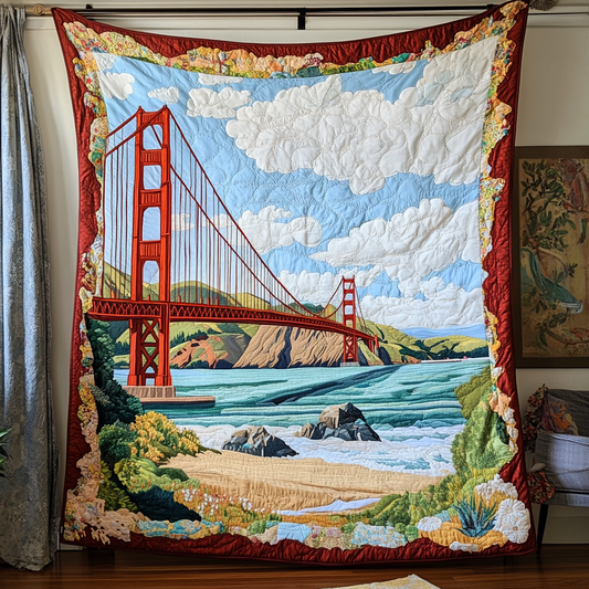 Coastal View Quilted Blanket NCU0DK6468
