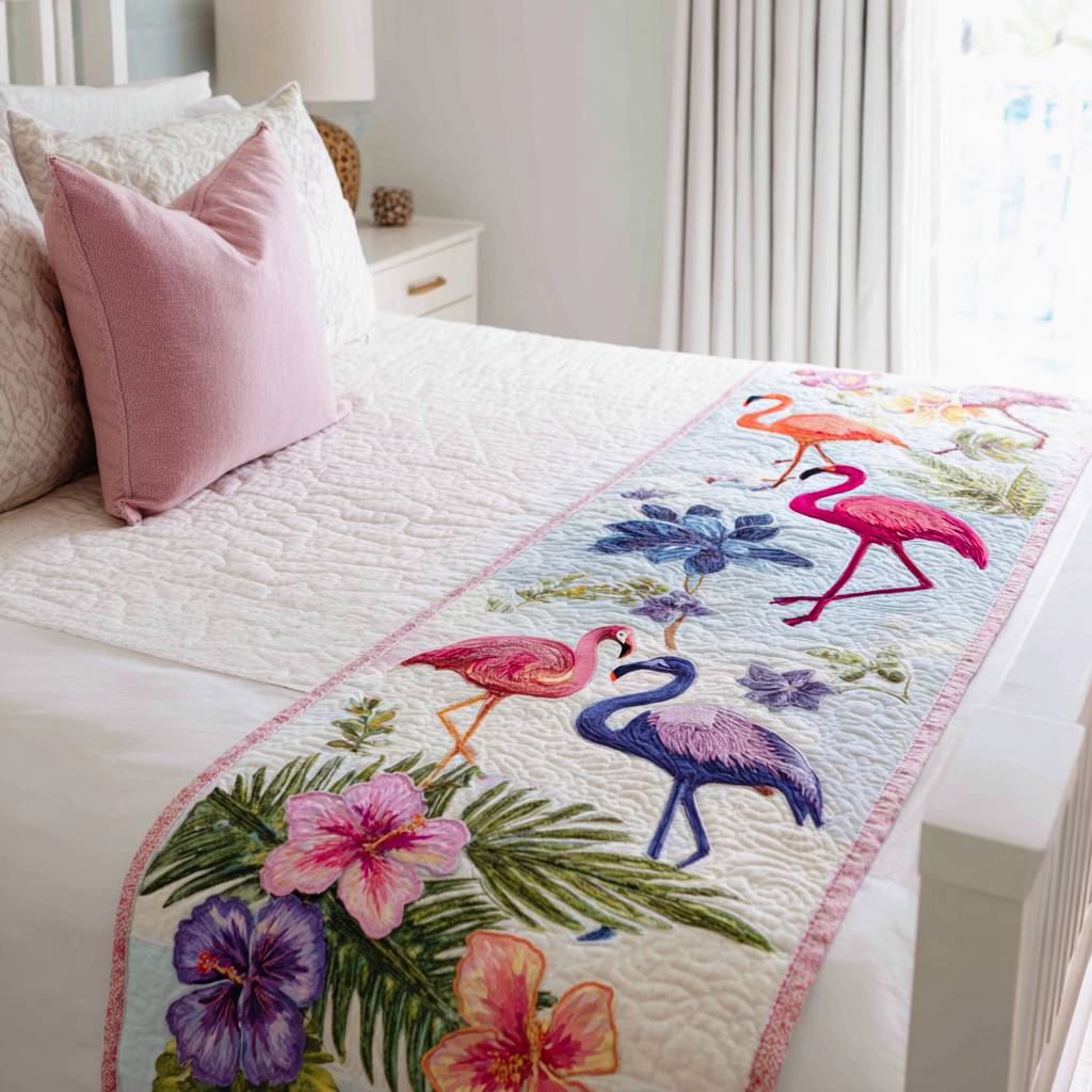 Coastal Wader Quilted Bed Runner NCU0PT8487