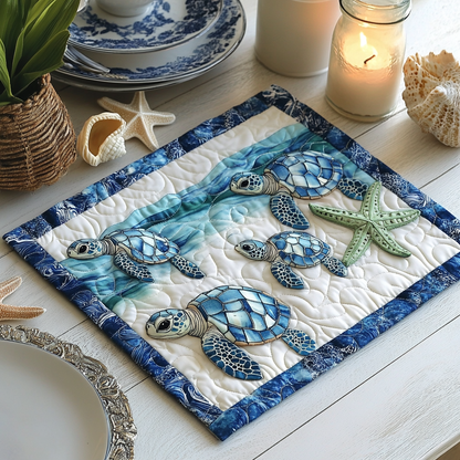 Coastal Wanderer Quilted Place Mat NCU0DV3557