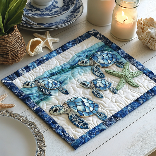 Coastal Wanderer Quilted Place Mat NCU0DV3557