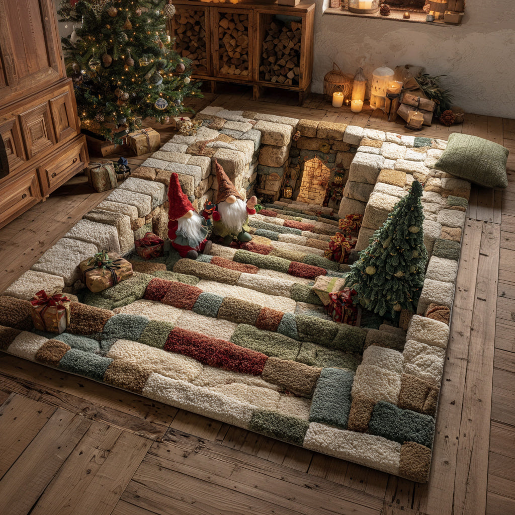 Cobblestone Gnome Area Rug NCU0HH1417