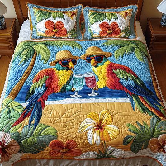 Cocktail Hour Quilted Bedding Set NCU0TH2610