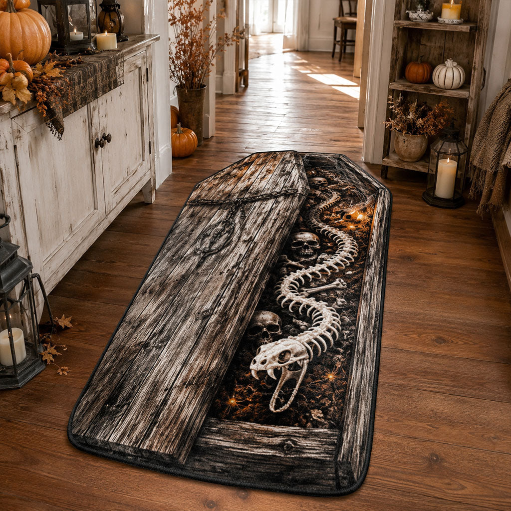 Coffin Keeper Custom Shape Area Rug NCU0PT11938