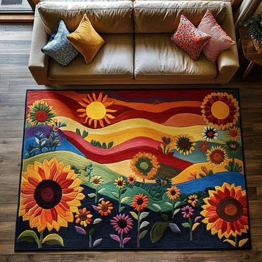 Color Bloom Area Rug NCU0PT9201