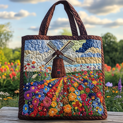 Color Field Quilted Tote Bag NCU0DK9871