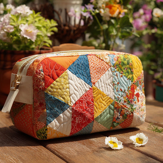 Color Groove Quilted Makeup Bag NCU0PT9282