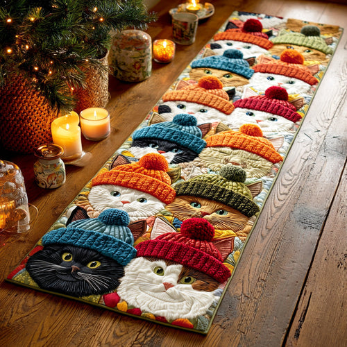 Color Splash Cat Runner Carpet NCU0TD1331