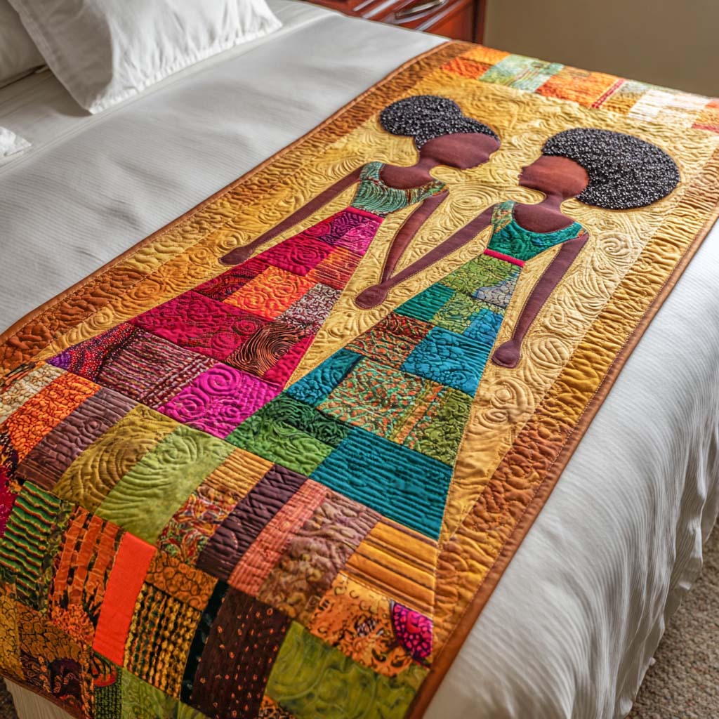 Color Weavers Quilted Bed Runner NCU0XD1401 – Vantique