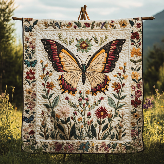 Colorful Breeze Quilted Blanket NCU0DK2885