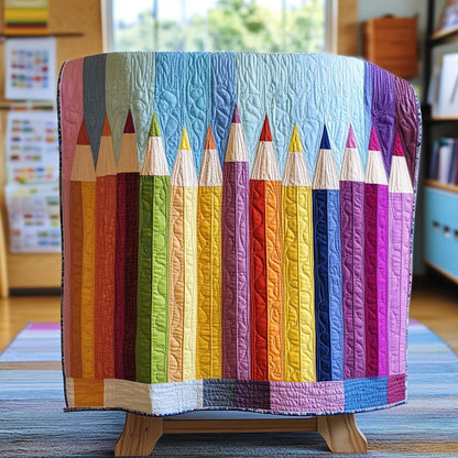 Colorful Classrooms Quilted Blanket NCU0PT7190