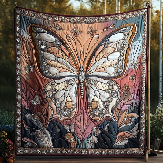 Colorful Drift Quilted Blanket NCU0DK3067