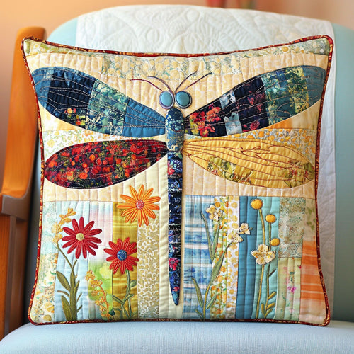Colorful Flutter Quilted Pillow Case NCU0PT6641