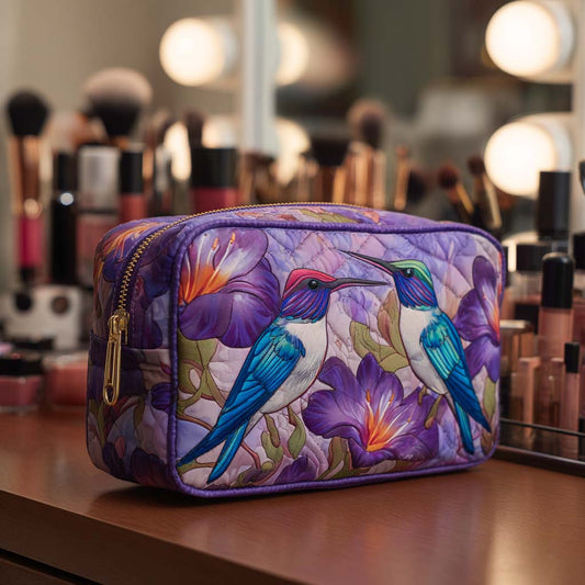 Colorful Wings Quilted Makeup Bag NCU0NT10159