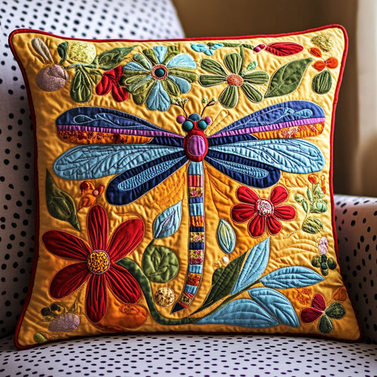 Colorful Wings Quilted Pillow Case NCU0PT6642