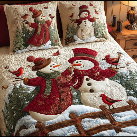 Comfort and Joy 3-Piece Quilted Bedding Set NCU0NT11017