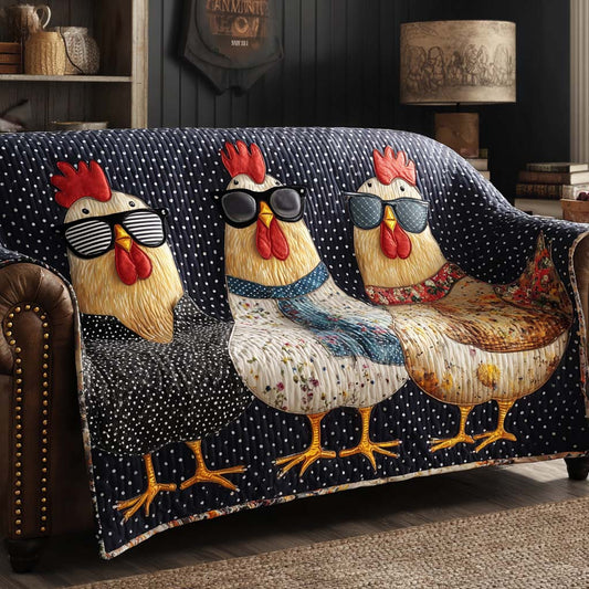 Cool Chicks Club Quilted Sofa Cover NCU0XD1322