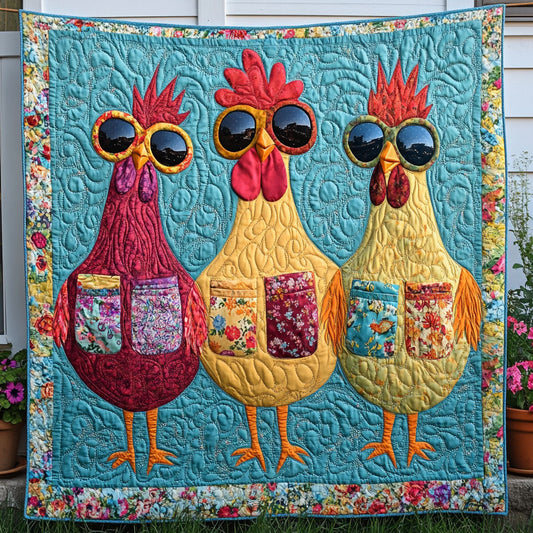 Cool Coop Trio Quilted Blanket NCU0NT6946