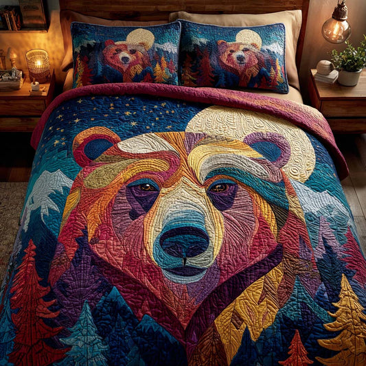 Copper Prowler 3-Piece Quilted Bedding Set NCU0TD212