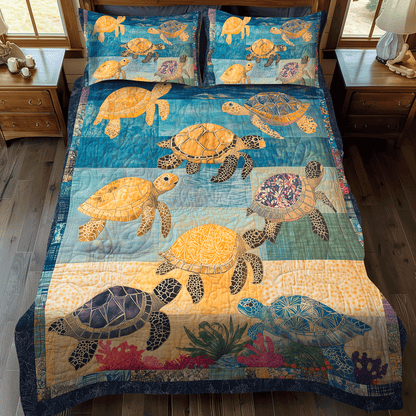 Coral Coast 3-Piece Quilted Bedding Set NCU0TL1130