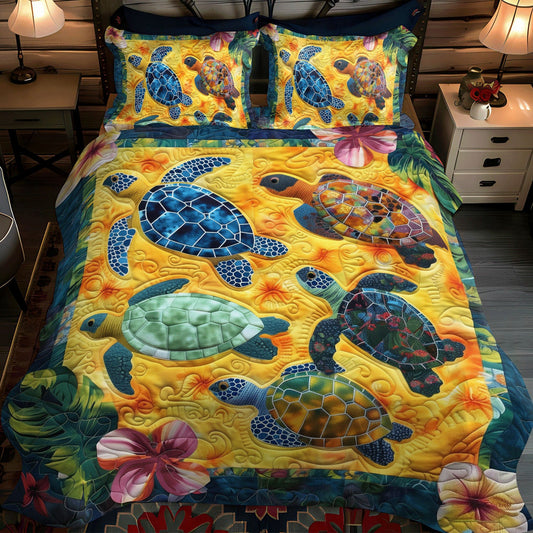 Coral Coast 3-Piece Quilted Bedding Set NCU0TL758