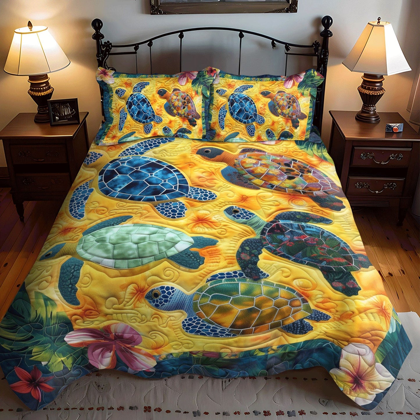 Coral Coast 3-Piece Quilted Bedding Set NCU0TL758