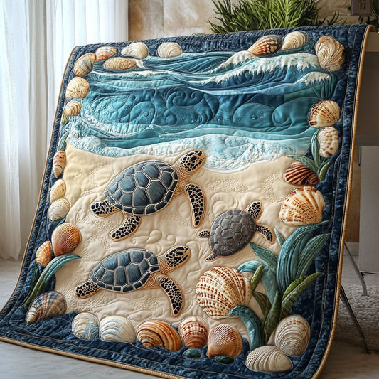 Coral Cove Keeper Quilted Blanket NCU0PT2784
