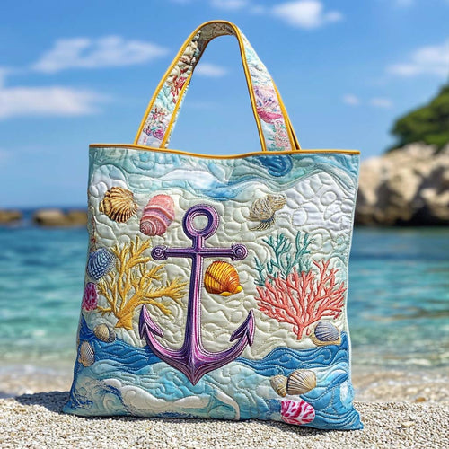 Coral Dream Quilted Tote Bag NCU0NT9250