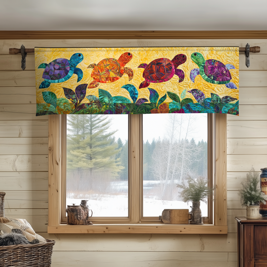 Coral Haven Quilted Valance NCU0VH3211