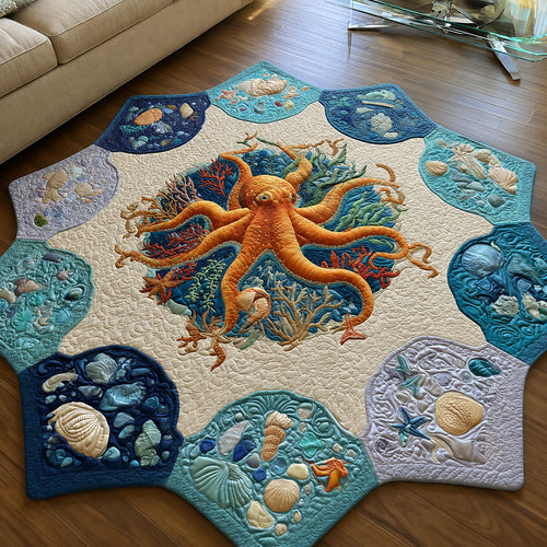Coral Kingdom Custom Shape Area Rug NCU0PT11961