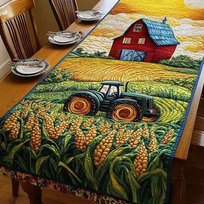 Cornfield Harvest Quilted Table Runner NCU0NT6290