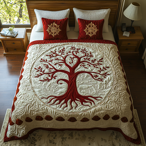Cosmic Canopy 3-Piece Quilted Bedding Set NCU0DV6016