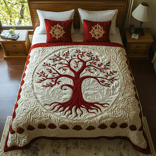 Cosmic Canopy 3-Piece Quilted Bedding Set NCU0DV6016