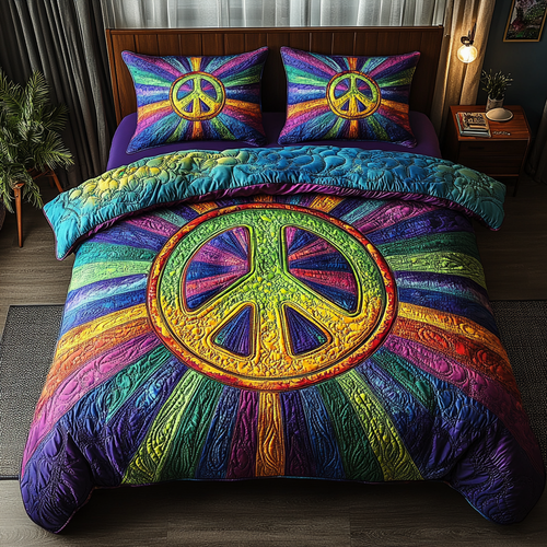 Cosmic Dream 3-Piece Quilted Bedding Set NCU0DV5553