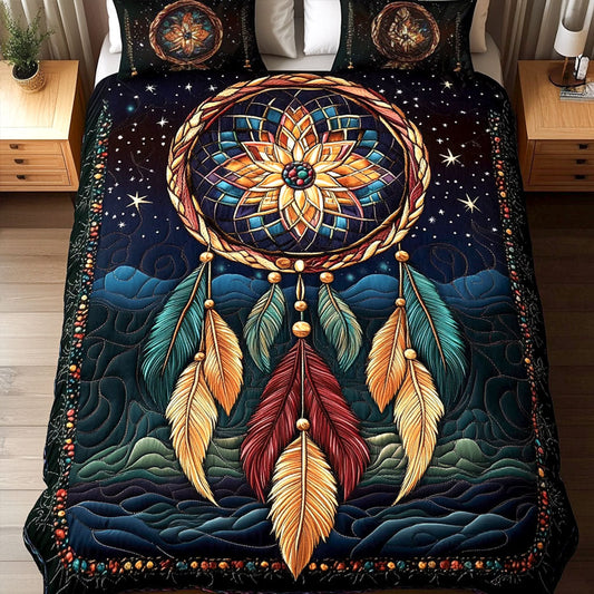 Cosmic Dream 3-Piece Quilted Bedding Set NCU0NT2787