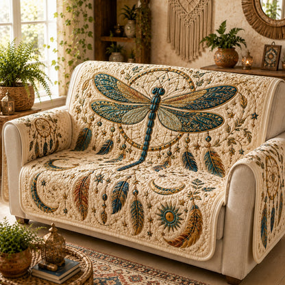 Cosmic Dream Wings Quilted Sofa Cover NCU0VL3831