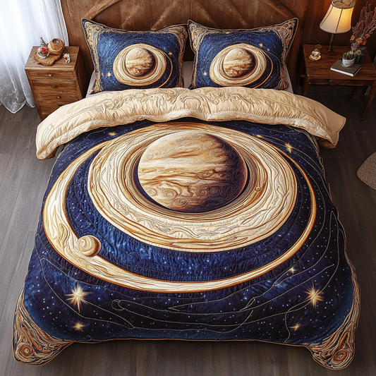 Cosmic Escape 3-Piece Quilted Bedding Set NCU0VL1694