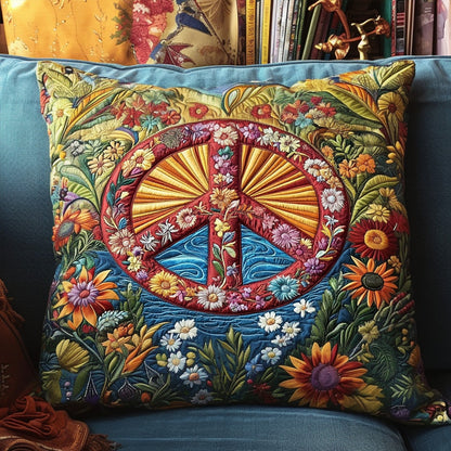 Cosmic Peace Quilted Pillow Case NCU0PT4224