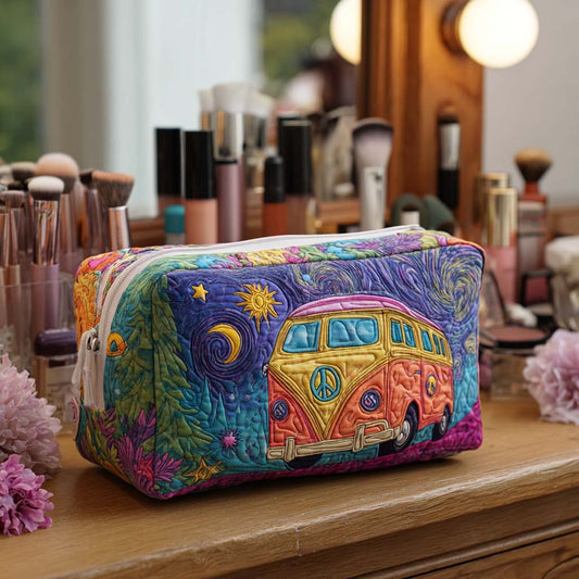 Cosmic Road Trip Quilted Makeup Bag NCU0PT9425