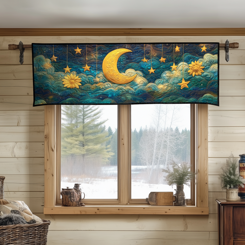 Cosmic Twilight Quilted Valance NCU0DK5131